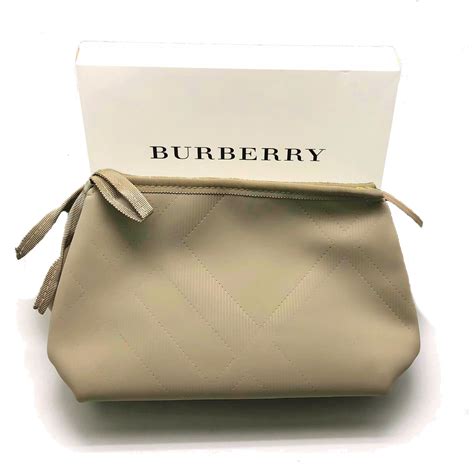 burberry cosmetics pouch|Burberry make up bag.